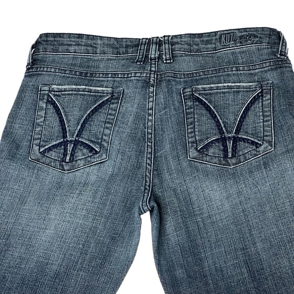 KUT From The Kloth Bootcut Medium Wash Denim Jeans Women's Size 10 - Picture 8 of 16